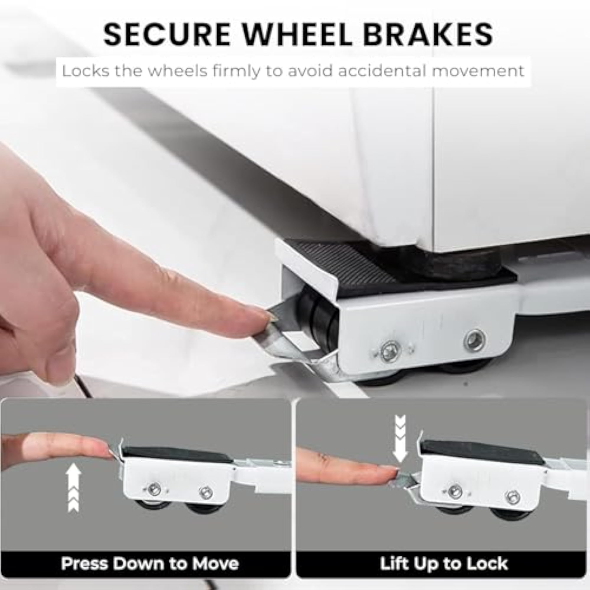 Adjustable Furniture Moving Base with Wheels