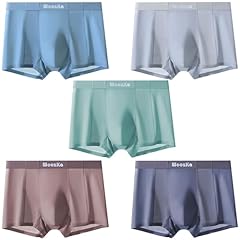 5 Pack-mesh Ice Silk- Blue/Gray/Navy/Mauve/Mint