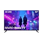 Smart TV 50" Roku Multi 4K Compatível com Alexa e Google Home