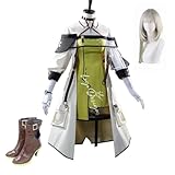 コスプレ衣装: アニメのキャラクターの衣装をモチーフにしたコスプレ用の衣装セットです。 豊富な種類: さまざまなアニメ作品からキャラクターの衣装を再現しており、お気に入りのキャラクターのコスプレが楽しめます。 高品質な素材: 衣装は高品質な素材を使用しており、デザインや色合いなどの再現性が高くなっています。 簡単な着用: サイズ調整が可能なデザインで、着脱が簡単にできます。 アクセサリー付き: 衣装に合わせたウィッグやアクセサリーなども付属しているセットもあります。