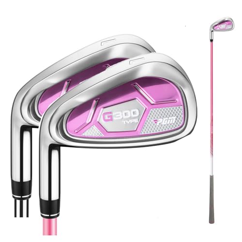 Left Handed #7 Iron Women's Golf Club Iron 30 Degree with Steel/Carbon Shaft Lady Golf Precision for Accurate Shots Single Clubs (Left,#7 (Steel Shaft))