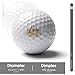 Coat of Arms of Australia 1 Pcs Golf Ball Professional Ultimate Performance Golf Balls Best Gift for Boyfriend Father Husband Son