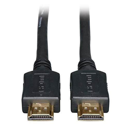 Tripp Lite High Speed HDMI Cable with Ethernet, 4K HDMI Audio and Video, CL2 Rated, Black (M/M), 45 ft (P568-045-HD-CL2)