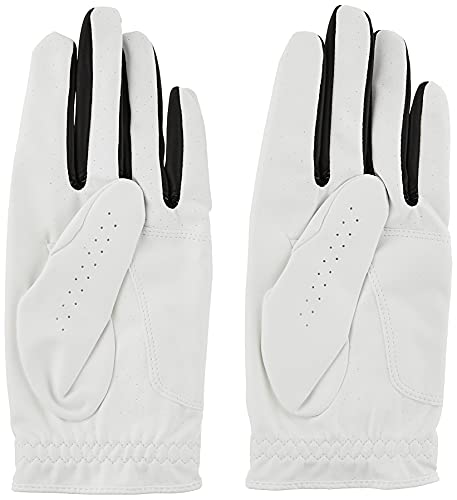 Callaway Golf Weather Spann Glove (Worn on Left Hand, Cadet (Short Fingers) 2019, Large, White (2-Pack)) - image 2