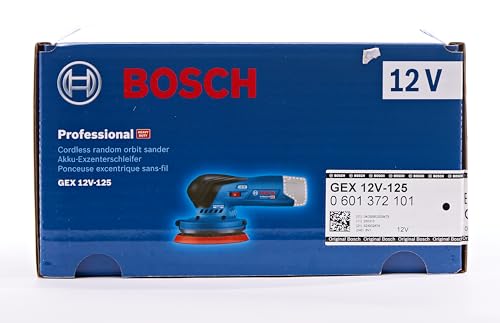 Bosch Lixadeira roto orbital GEX 12V-125 Brushless Sem bateria