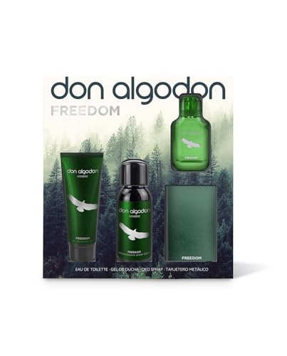 Set de Regalo Freedom de Don Algodón. Incluye una colonia...