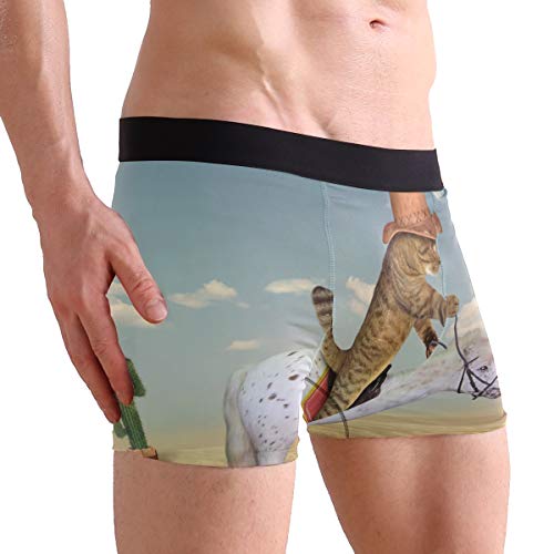 Funny Burrowing Owl Men Boxer Briefs Men's Underwear Comfort Soft Boxer Briefs4