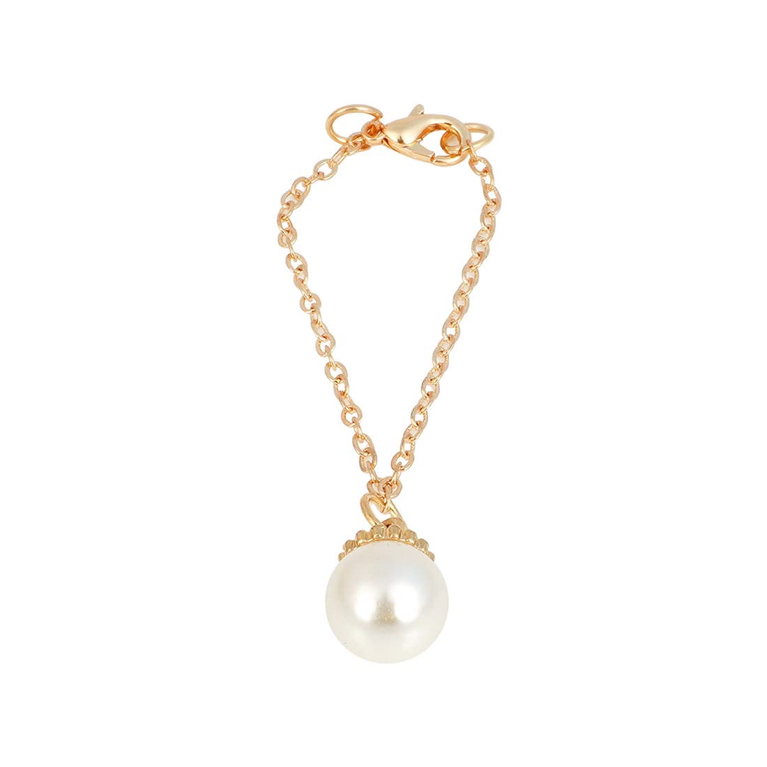 Crazyify Pearl Drop Gold Chain Watch Charm Adjustable Wrist Watch Charm for Women & Girls Jewellery for Gift (B0BW8WVS3H) Amazon Price History, Amazon Price Tracker