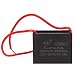 Podoy CBB61 Ceiling Fan Capacitor for New Tech 5uf 250VAC 50/60HZ 2 Wire