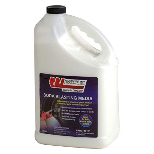 RBL Products 145151 Soda blasting Media44; 5L Bottle