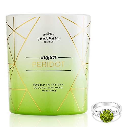 Fragrant Jewels Birthstone Jewel Candle with Collectible Rings (Size 5-10)