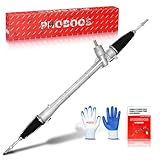 PHOBOOS Hydraulic Power Steering Rack and Pinion Assembly Compatible with Lexus CT200h 2011-2017 & Toyota Prius 2010-2015. New Unit, Leak-proof, Direct Bolt-On Fit, Ref. 97-2720