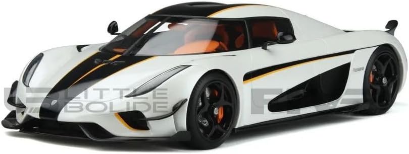 GT Spirit GT391 Collectible Miniature Car, White/Black