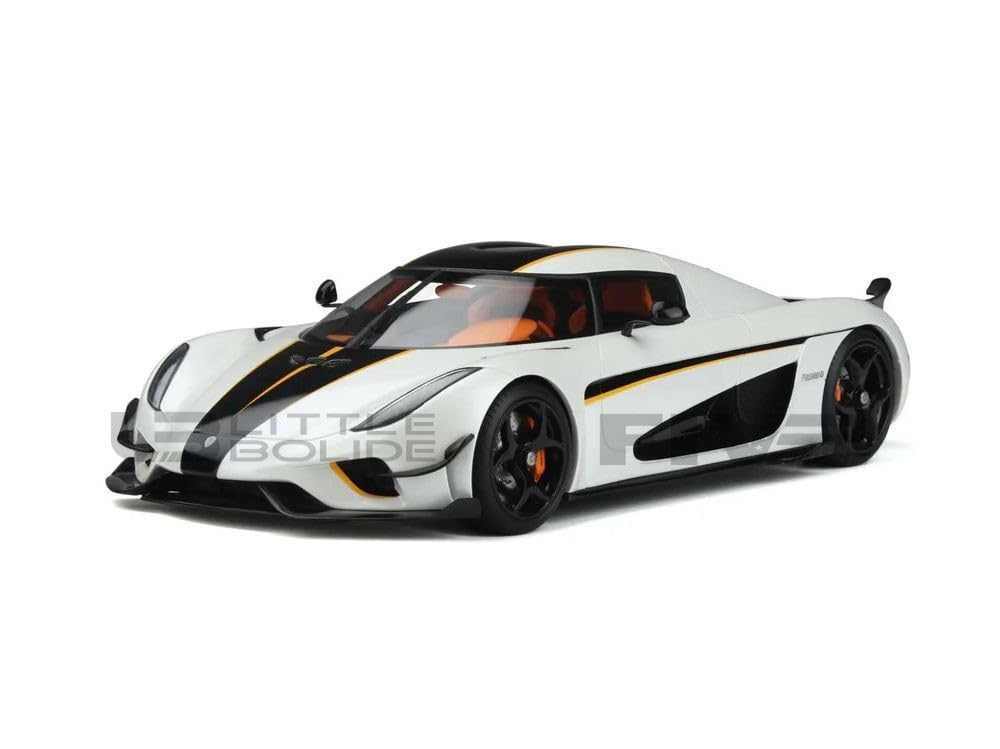 GT Spirit GT391 Collectible Miniature Car, White/Black