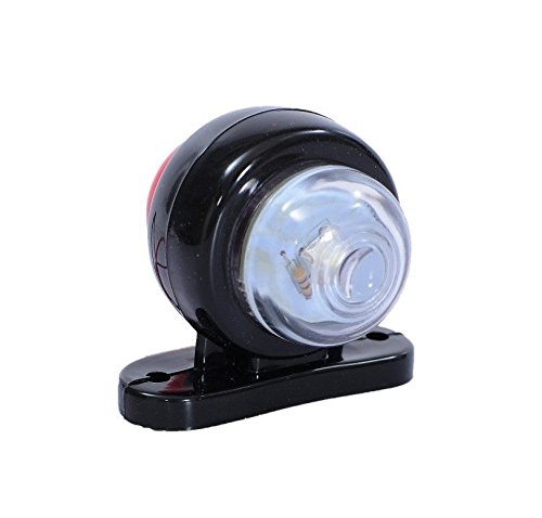 20pcs 24V Led-Type Rosso Indicatore Laterale Faro Camion Rimorchio - Foto 13