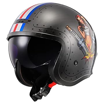 open face skydiving helmet