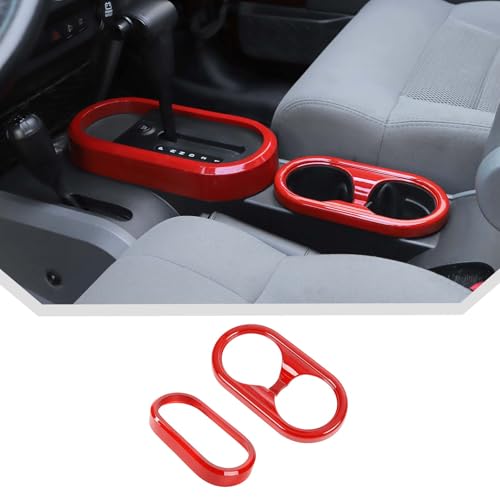 Kit de Molduras Porta Vasos y Palanca Jeep Wrangler 2007-2010 miniatura 1