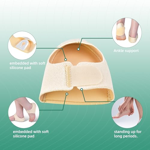 Image of Plantar Fasciitis Gel Heel Protectors Pain Relief Heel Cups for Women Men