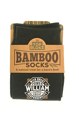 Men's Tartan Slouch Socks, William, One Size, Bamboo, 3.99 USD