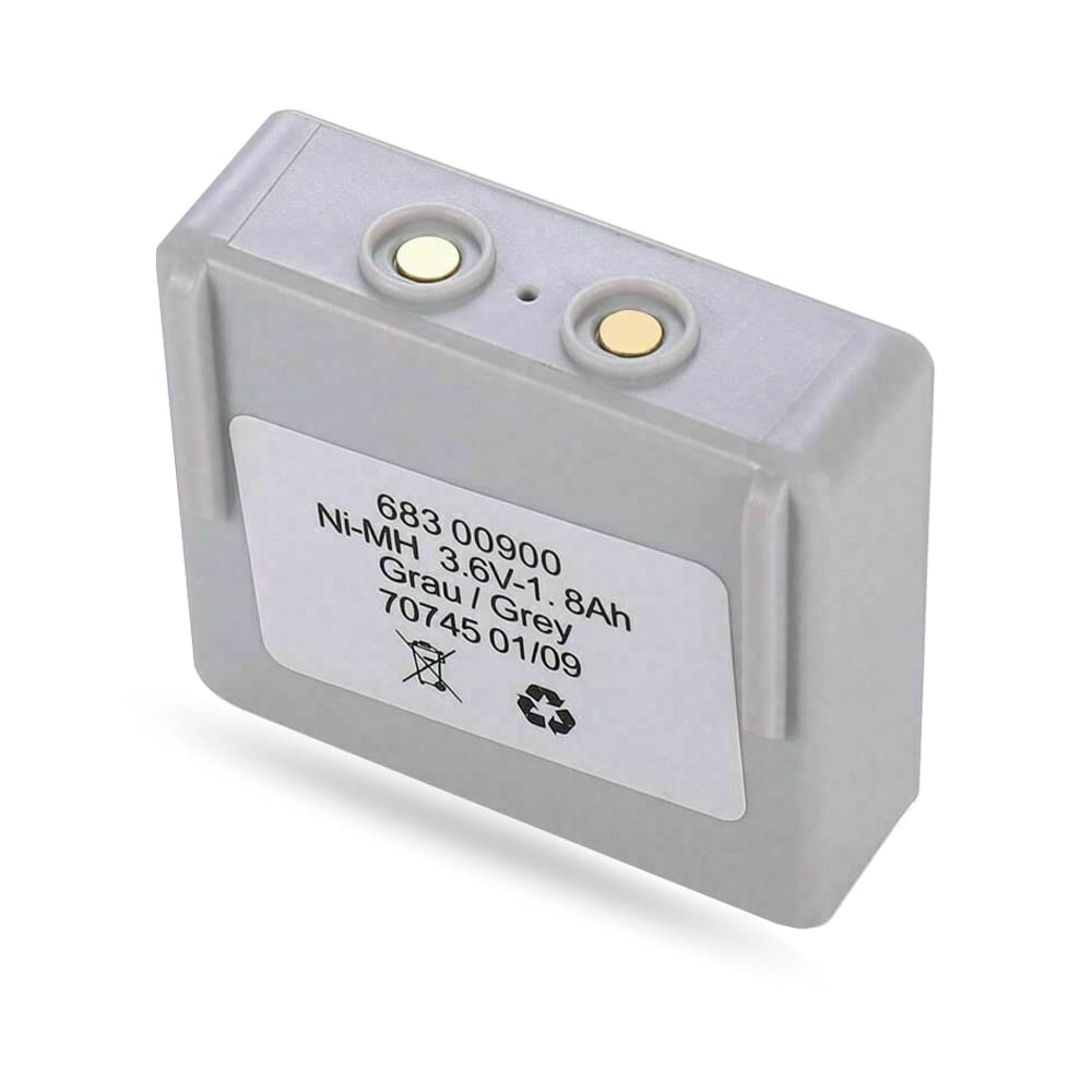 STEPMAX(1 Pack) 3.6V 1800mAh 1.8Ah Battery 68300900 for HETRONIC Remote Control