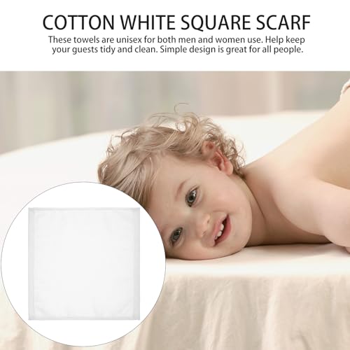 Serviettes de bain 100% absorbantes en coton blanc pour un séchage rapide - 4