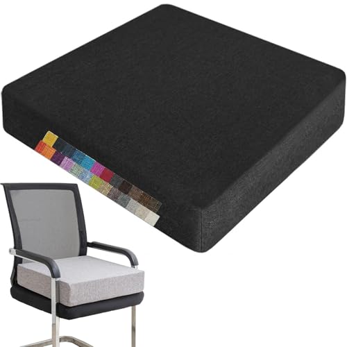 Holomaalahi aufstehhilfe Stuhl senioren 35x35x15cm Sitzkissen für Indoor & Outdoor Nutzung – waschbar, mit Reißverschluss,rutschfestes Sitzkissen für Gartenstuhl