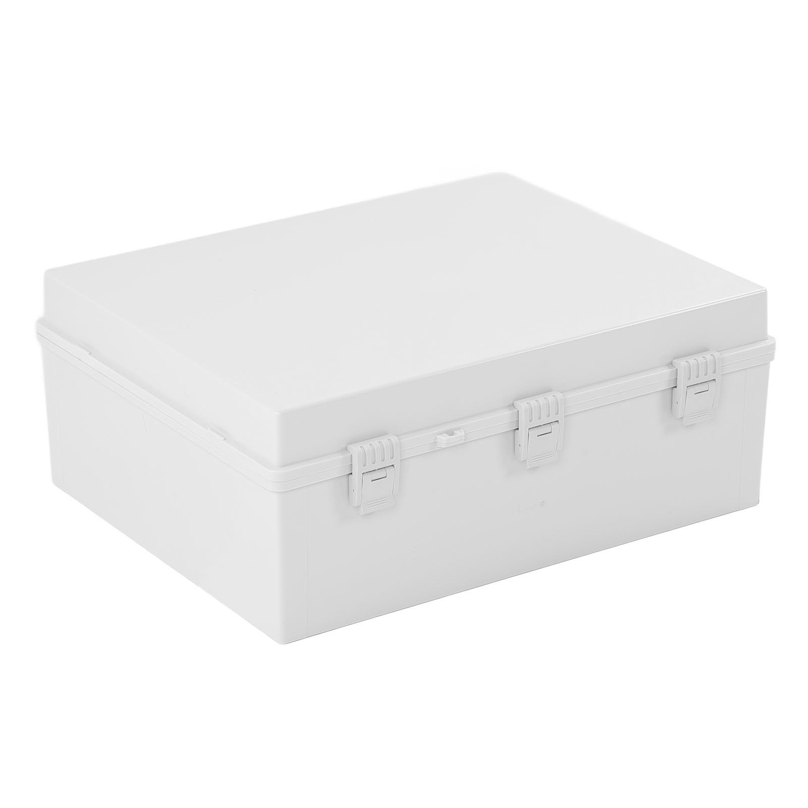 YWBL-WH Copertura Grigia Collegamento Elettrico Box Box Design di Bloccaggio Resistente IP66 Materiale ABS di Grado Industriale per Uso Esterno (500 X 400 X 200 mm / 19,69 X 15,75 X 7,87 pollici)