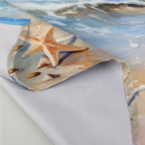 Servilletas de Tela Estampado Estrella de Mar Pack x6 miniatura 3