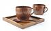 WOOD MEETS COLOR Jujube Mug, Coffee Cup, Tea Cup, Soup Bowl With Handle, Handmade Natural Solid Water Cup, 6oz, 1 Pcs
