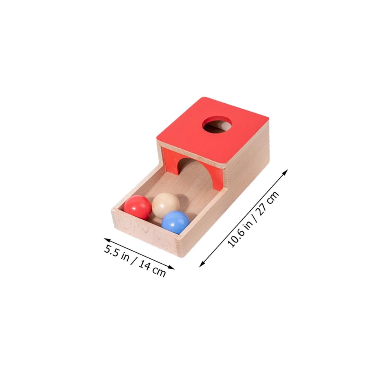 Juguete de Madera Educativo para Niños, Desarrollo de Habilidad Motriz y Coordinación Ojo-Mano, Obsequio para Bebés y Niños Pequeños