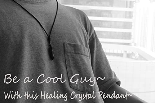 Xiannvxi Clear Quartz Necklace For Men Adjustable Rope Hexagonal Point Healing Crystal Natural Stone Pendant Necklaces Gemstone Jewelry #TOP1