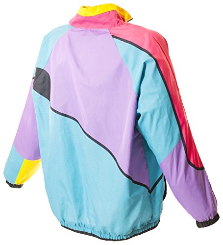 Funny Guy Mugs WINDBREAKER-6-LG Gnarly 80S & 90S Retro Neon Windbreaker thumb #3
