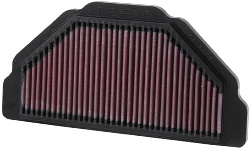 Filtre à air K&N KA-6098 pour Kawasaki ZX6R Ninja 1998-2002 et ZZR600 2005-2008
