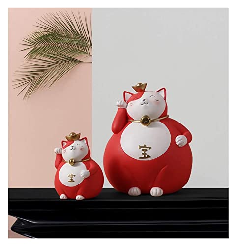Tabletop opening of lucky cat decoration fortune cat room statue - 3