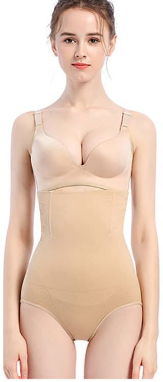 Aish n Bless Cotton & Polyester Solid Women Tummy Shaper (Skin, Free) - Design 1090 Beige