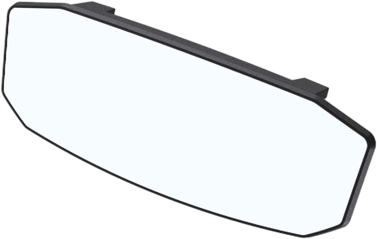 Car Interior Rearview Mirror Wide Angle Mirror, Car Mirror, Clip on Panoramic Rearview Mirror Rear View Mirror for SUV Van, 24.4cmx9cm