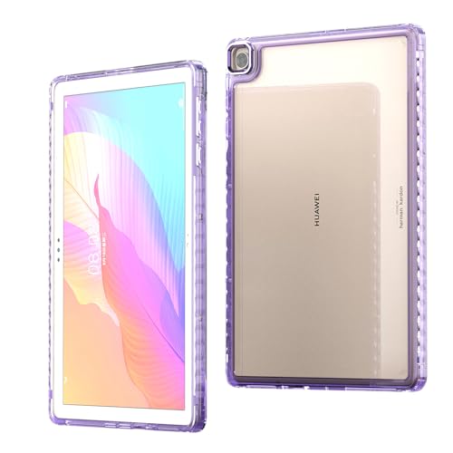 Coque Huawei MatePad T 10s antichoc silicone souple violette 10.1 pouces