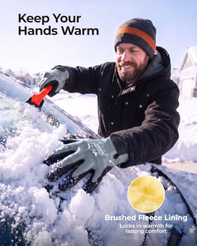 toolant 100% Waterproof Winter Work Gloves, Thermal Insulation with Grip - image 3
