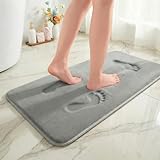 OFFASST Badematte & Badteppich aus Memoryschaum | Saugstarker...