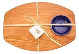Out of the Woods of Oregon Bread & Oil Board with Bowl - Blue
