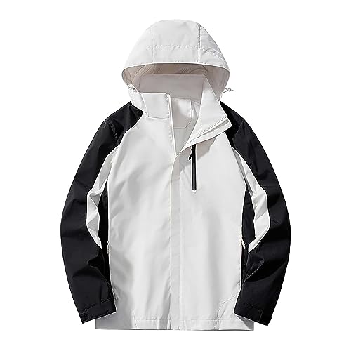 Chaqueta para hombre ZYXTIM con capucha y resistente al viento miniatura 1