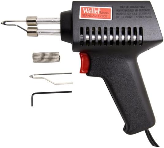 Weller 7200PK 75-Watt Standard Lightweight Soldering Gun Kit