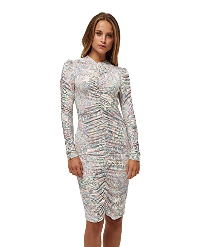 Minus ,Women's ,Rovia Jersey Dress, 9384 Color blend paisley print ,M