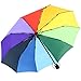 iX-brella extra Stabiler Regenschirm 10-teilig Auf-Zu-Automatik - Regenbogen bunt Regenschirm Schirm günstig Kaufen-iX-brella extra Stabiler Regenschirm 10-teilig Auf-Zu-Automatik - Regenbogen bunt
