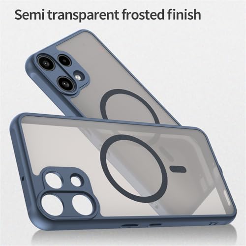 Image of Compatible with Nothing Phone3A Lite Case Cover,Compatible with MagSafe,Anti-Fall,Compatible with Nothing Phone (3a) Lite 5G A001T Cell Protective Phone Case Blue