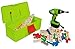 Eichhorn 100039079 Constructor Werkzeugbox, inkl. kompakt Schrauber, Erweiterungsteile, 70 teilig, FSC 100 Prozent zertifiziertes Buchenholz, für Kinder ab 3 Jahren