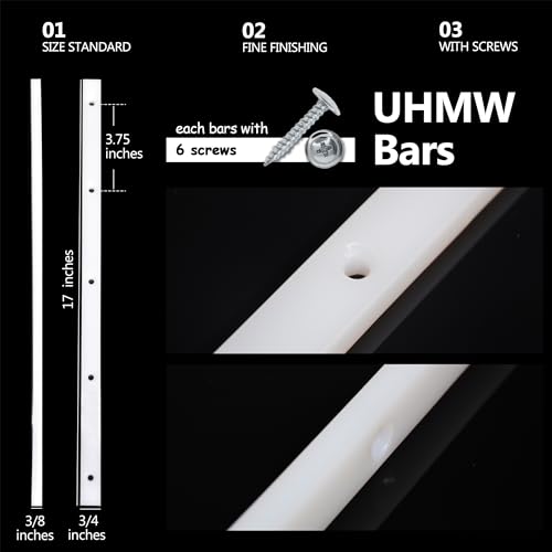 GYOFFULL UHMW Miter Bars