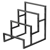 QUARKZMAN Schwarze Clutch Geldbörsen Präsentationsständer 3 Ebenen Geldbörsen Regal Clutch Handtaschen Halter Geldbörsen Schrank Organizer Präsentation Für Zuhause Einzelhandel Laden Zubehör