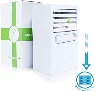 Personal Air Conditioner Fan Portable Air Cooler Fan Noiseless Misting Mini Evaporative Circulator