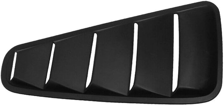 for Ford for Mustang 2005-2009 2Dr 5 Vent Window Louver Visors Black 2pcs